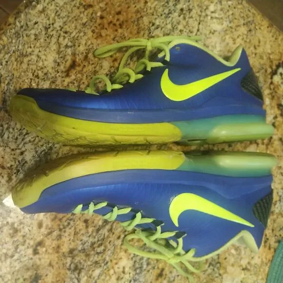 Nike Blue Men’s KD V 5 Blue Basketball Shoes Size 8.5 585386-400 - Picture 8 of 12